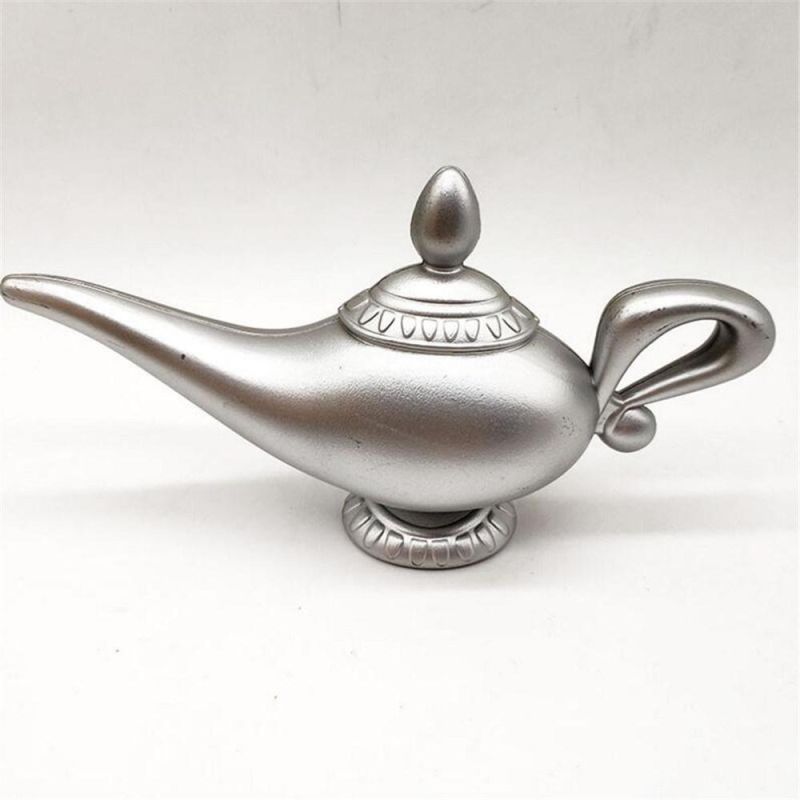 Plastic Bronze Halloween Costume Props Aladdin′ S Wonderful Lamp