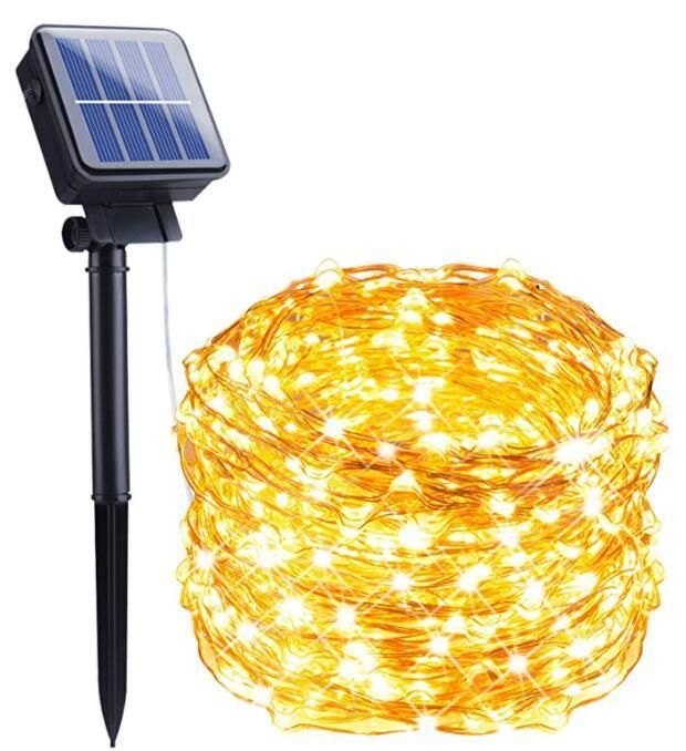 Hot Selling Cristmas Decorative Solar String Lamp with CE for Garden