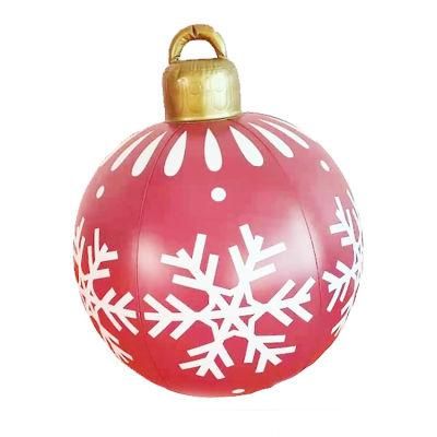 Home Christmas Ornaments Decoration Outdoor Giant PVC Inflatable Christmas Balls