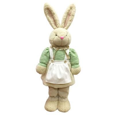 Cheap Bulk Sales New 3D Bunny Toys Doll Plush Easter Bunny Decorations