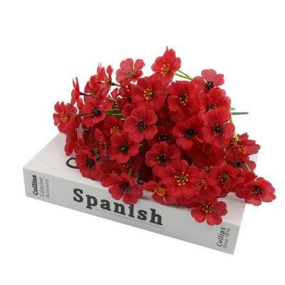 High Quality Mini Artificial Flower Bouquet for Gardon Decor Flower
