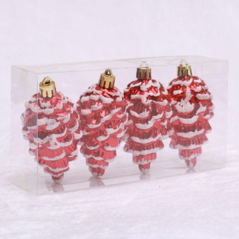 Plastic Nutcracker Christmas Decoration with Painted Hanging Ornament