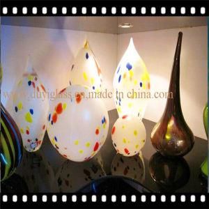 Multicolour Bottle Blow Glass Ornament T for Decoration