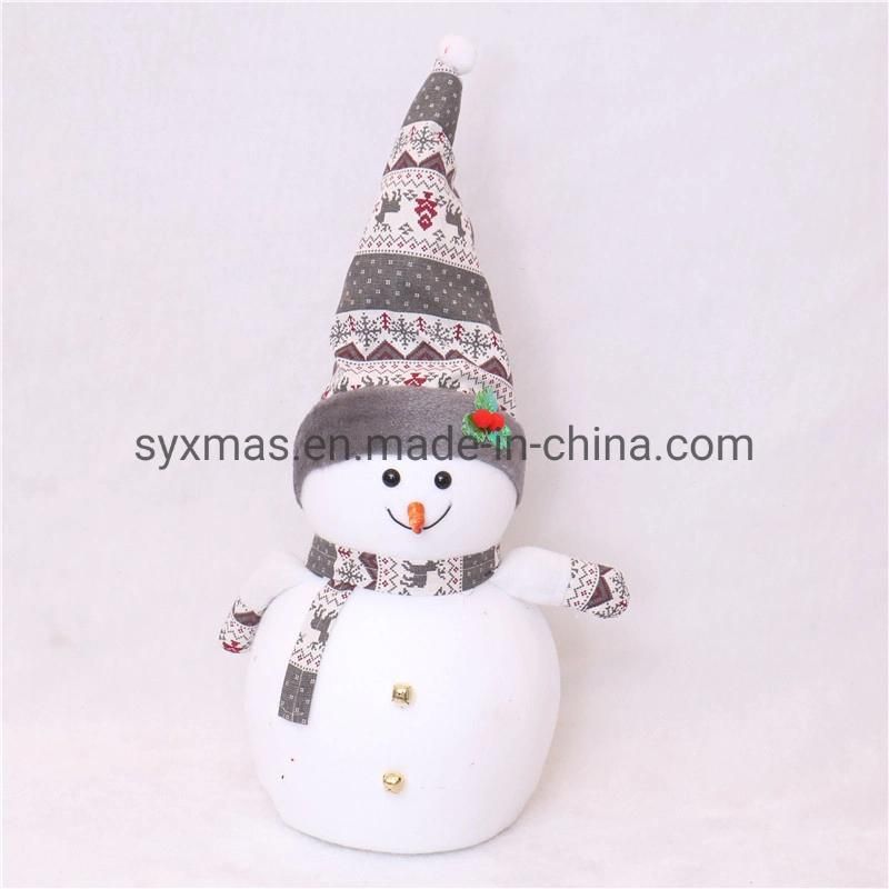 Hotsale Cute White Christmas Decoration Foam Snowman