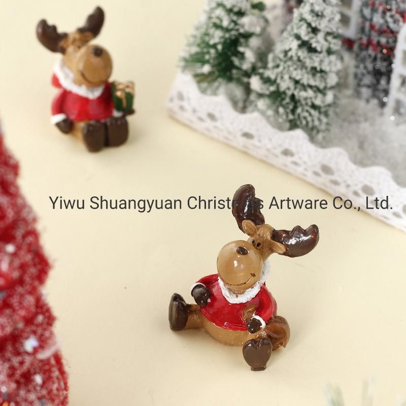 Hot Sale Resin Christmas Decoration Snowman Table Top Decoration Christmas Lovely Snowman