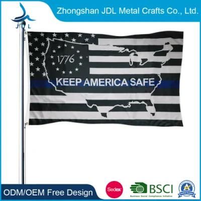 Printing Exhibition Green Beach White Blue Red 3X5 Feather Decoration Promotion PVC Fabric Polyester Fabric Display Custom Flag