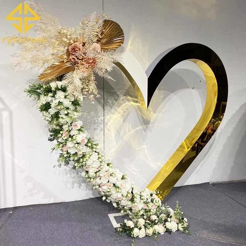 New Arrival Elegant PVC Love Stand Wedding Decoration Backdrop Events Party Decor Background Wall