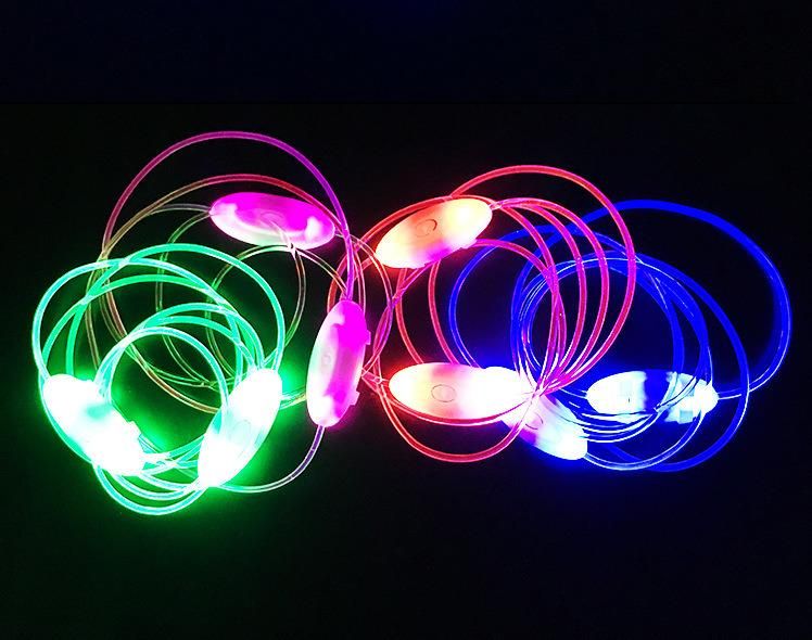 Custom Light up Glowing Party LED Glowing Shoelace for Promotion