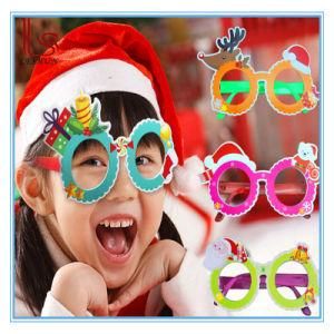 Various Designs Cheap Cute Christmas PVC Glasses