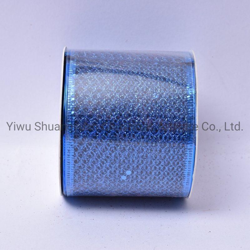 Christmas Ribbon Decor for Holiday Wedding Party Decoration Supplies Hook Ornament Craft Gifts