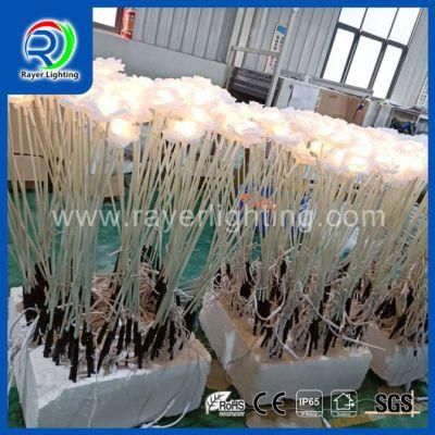 LED Flower Holiday LED Fairy Light Rose for Christmas Decoration