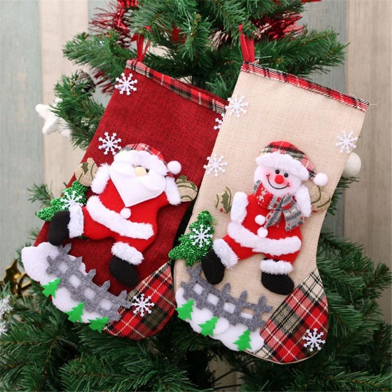Eco-Friendly OEM Christmas Decoration Stockings