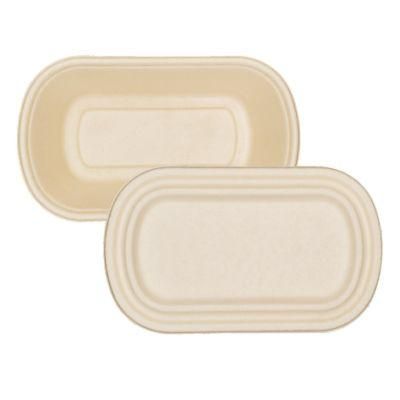 Lunch Factory Price Biodegradable Sugarcane Bagasse Dish Fast Food Box