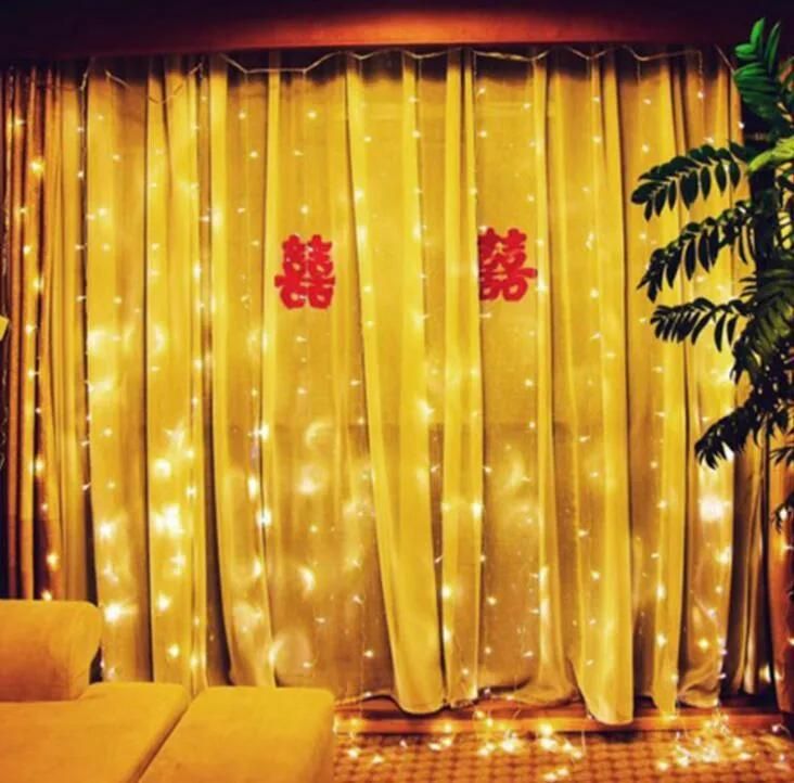 Star Light String Ice Bar Curtain Light Room Decoration Lights