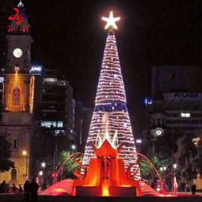 Outdoor 10m Giant RGB Color Changing LED Bauble Christmas Tree
