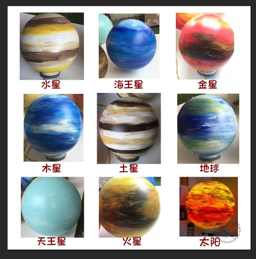 Window Decorations Props Space Planet Shopping Mall Decorations