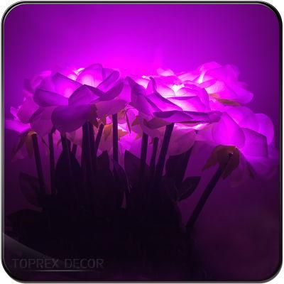 Amusement LED Lamp Unique Corporate Gifts LED Wholesale Artificial Flower