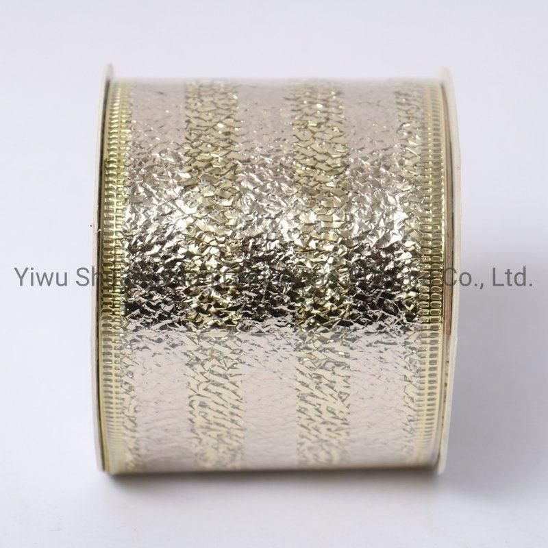 Christmas Ribbon Decor for Holiday Wedding Party Decoration Supplies Hook Ornament Craft Gifts
