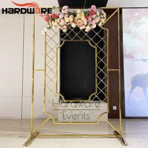 Latest Style Stainless Steel Furniture Wedding Backdrops Event