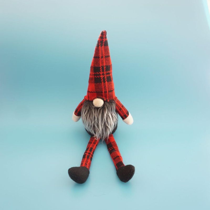 Chirstmas Soft Stuffed Plush Baby Toy Handmade Swedishsanta Doll Gnome Scandinavian Tomte Nordic Nisse Sockerbit Dwarf Elf