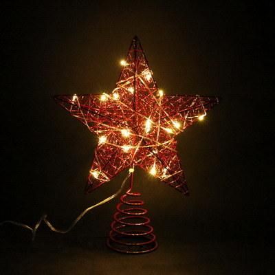 Yiwu Shuangyuan BSCI Certificate Xmas Lighting Iron Decoration