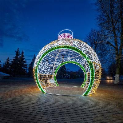 Commercial LED Tree Christmas Large Sale String Outdoor Christmas Ornament Giant Ball Motif Light Decoration Christmas Lights