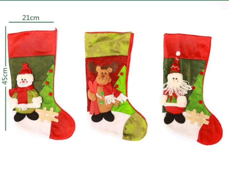 Large Christmas Socks Customized Wholesale Bulk Animal Christmas Stocking Socks, Lovely Christmas Socks