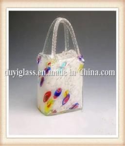 Multicolour Bag Glass Craft for Decoration