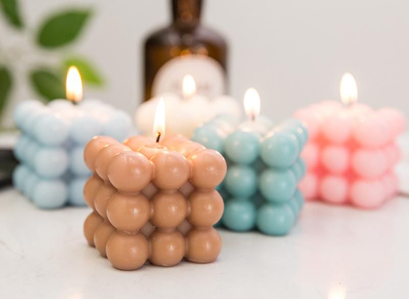 Different Size of Scented Bubble Candle Supplier