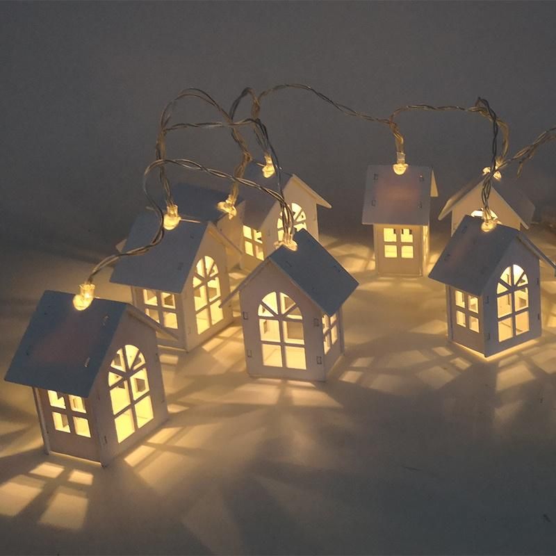 Small House Table Lamp Christmas Tree for Christmas Decoration LED Light