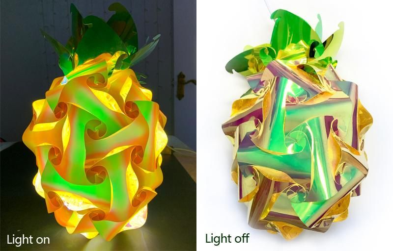 Holiday Lighting 3D Crystal New Item Fairy Dreamly PV Sheet LED Pineapple Ananas