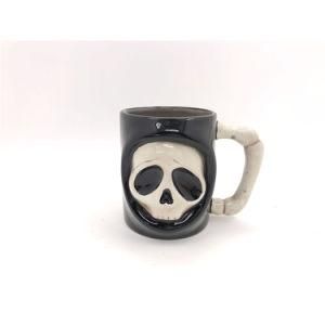 Skeleton Ceramic Halloween Mug