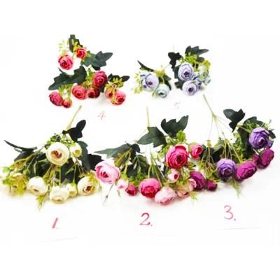 Christmas Flowers for Holiday Wedding Party Birthday Home Decoration Ornament Craft Gifts