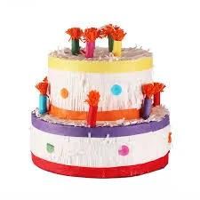 Birthday Cake Hanging Pinata Wedding Cake Pinata Candy Pinata for Sale