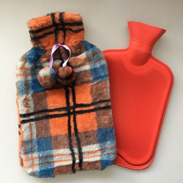 Deluxe Plush Fur Cover for 2L Hot Water Bottle