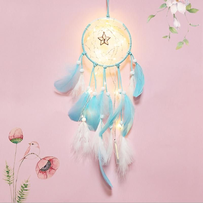 LED Dream Catcher Home Ornaments with 20 LED Lights