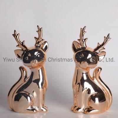 Christmas Ceramic for Holiday Wedding Party Decoration Supplies Hook Ornament Craft Gifts