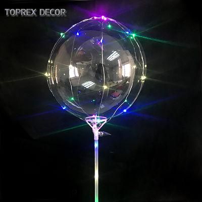 Best Seller LED Bobo Ball Heart LED Balloon Lights Bubble Events Supplies