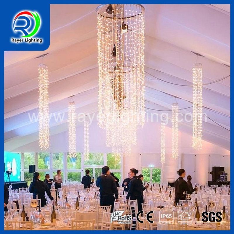 Hotel Hall Mall Decoration Light LED Festival Christmas Garden Holiday Decoration LED Icicle Light