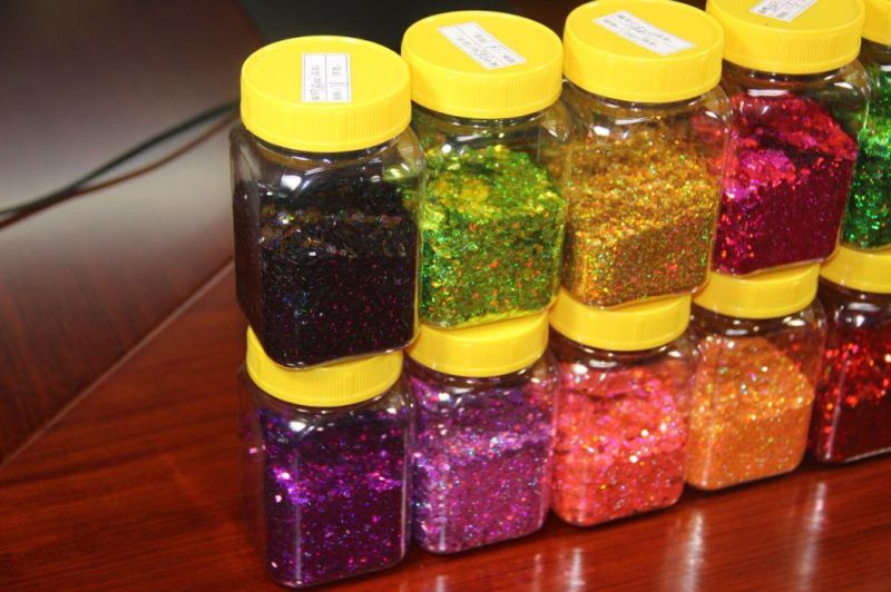 Hot Sale Top Quality Bulk Bag Poly Craft Glitter Holographic Fine Glitter Pet Shifting Color Changing Chameleon Glitter