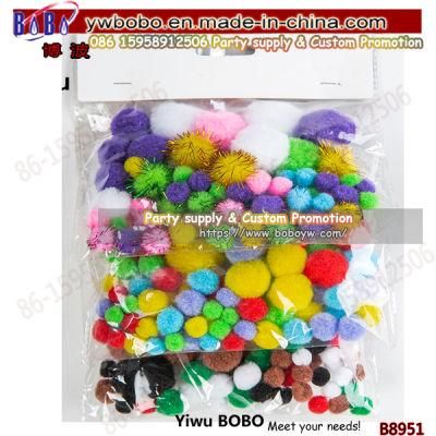 Factory Wholesale Pompom Craft Assorted Pompoms for Craft Making and Hobby (B8951)