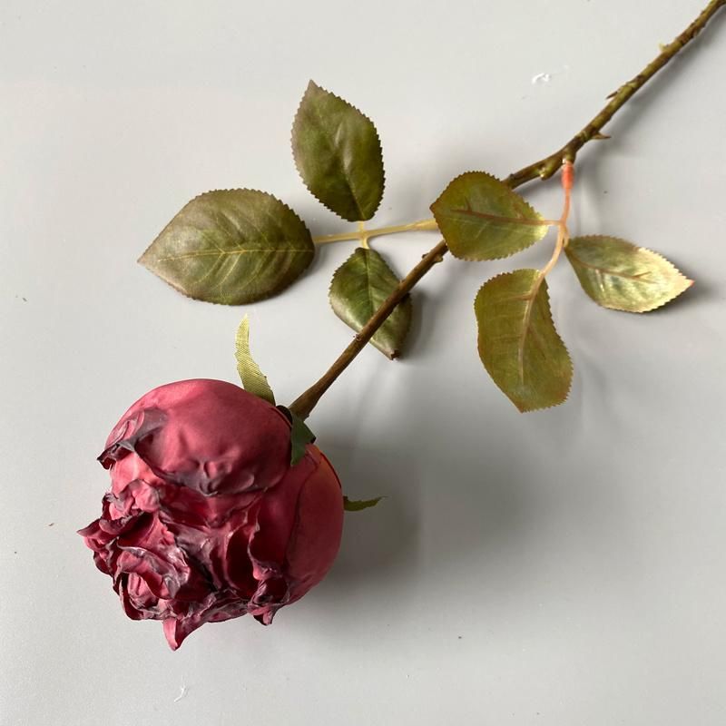 2022 New Artificial Rose Flower Home Decroration Wedding Flower Wholesale