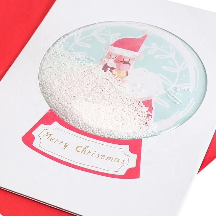 New Christmas Santa Claus Greeting Card