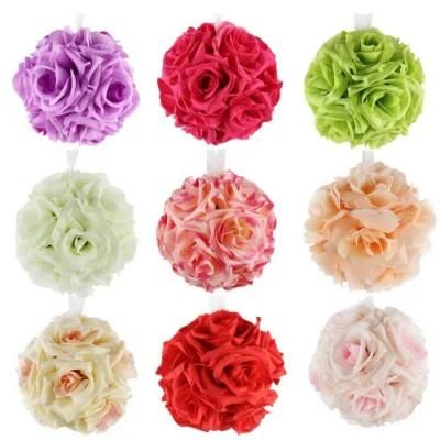 Wholesale Colorful Rose Floral Wedding Decoration Vinyl Artificial Plant Eternal Flower