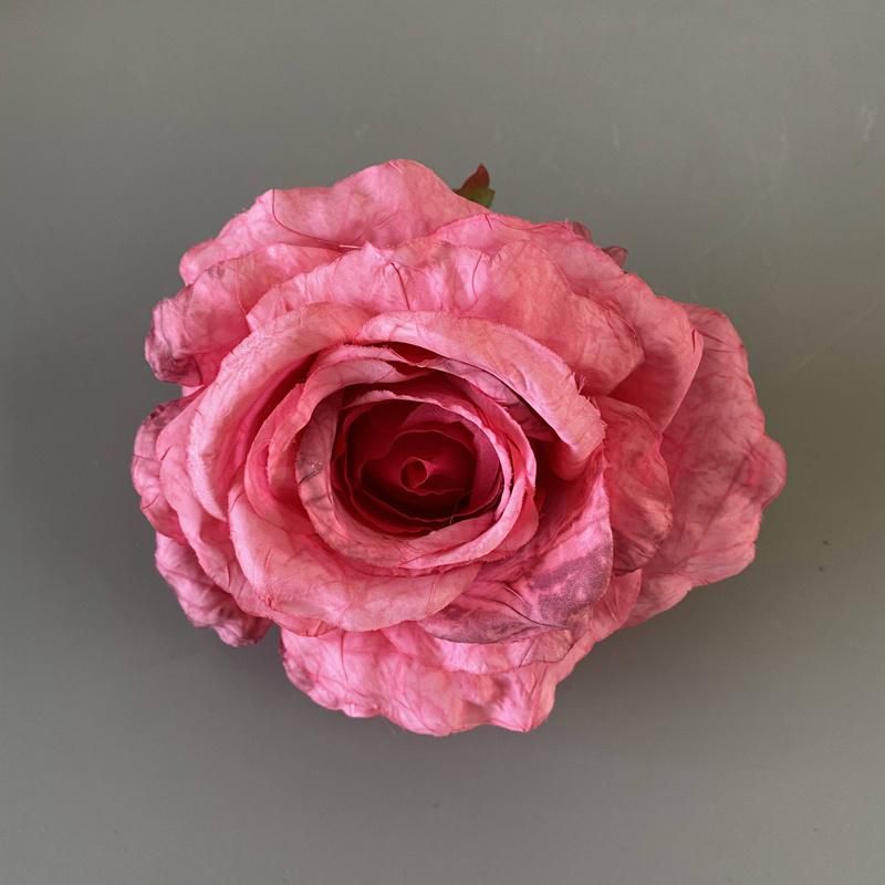 Wholesale Artificial Rose Flower Heads Silk Flower Wall Panel Flower Heads