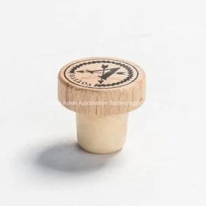 Wooden Cap Synthetic Cork Bottle Stopper Sealing Completely and Tightly