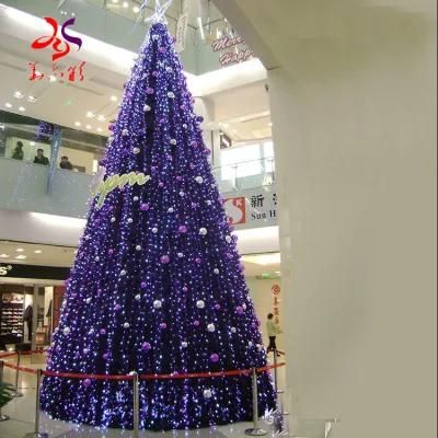 Outdoor Commercial Artificial Giant Christmas Tree for Hotel Decoration