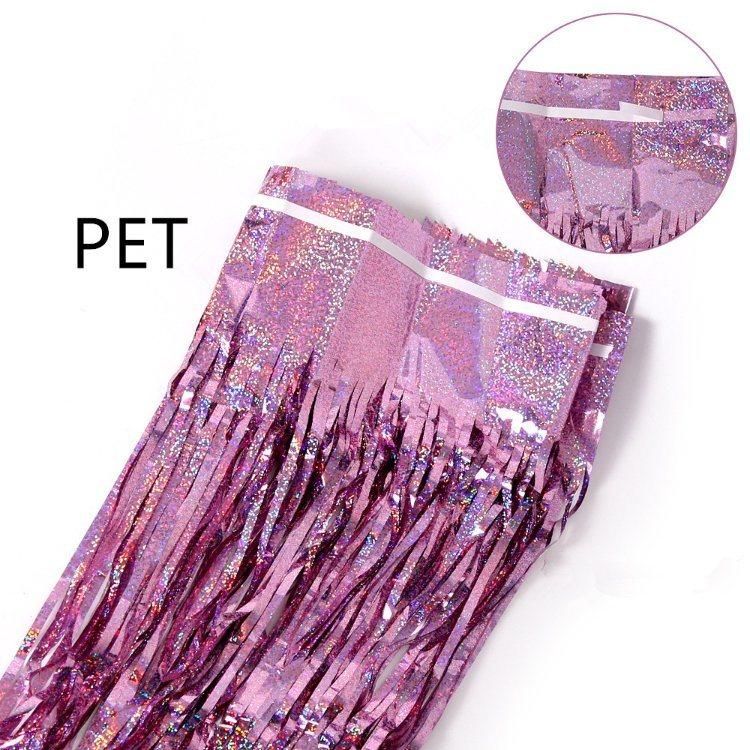 Tik Tok Birthday Supplies Party Decorations Foil Curtain Background Wall Scene Layout Party Curtain