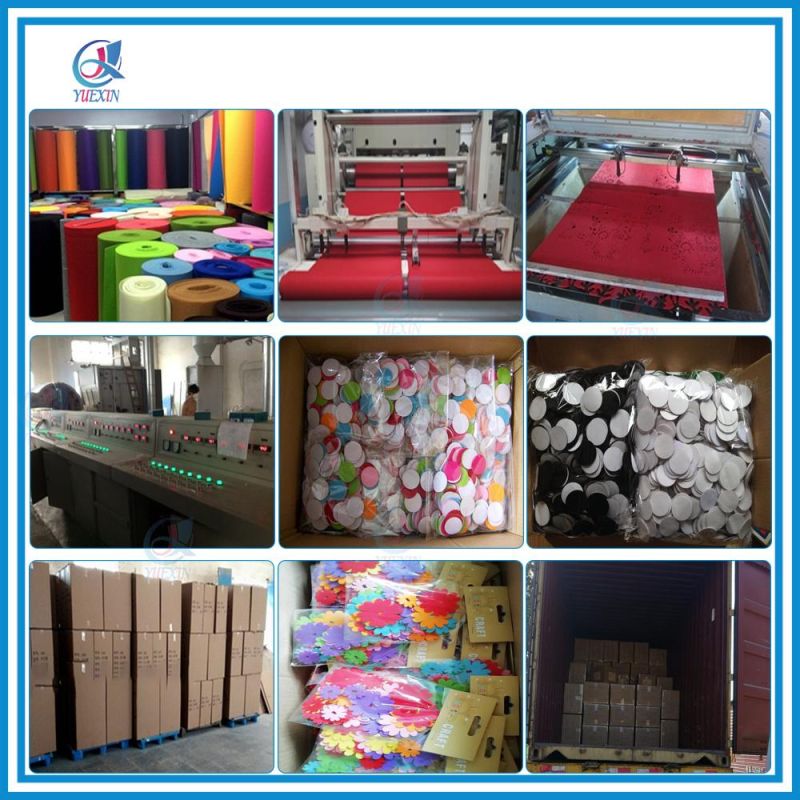 Colored Polyester Felt Craft Sheets Die Cutting Felt