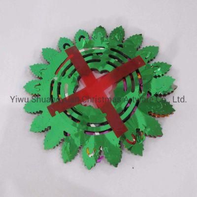 Christmas Hanging Ornaments Tinsel Flower Home Decoration